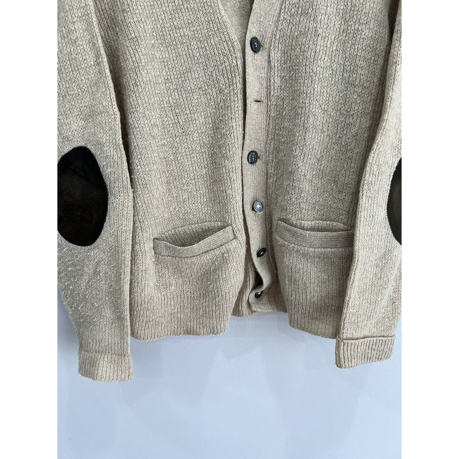 Buy Vintage 60s Sears Roebuck Alpaca Cardigan Knit Sweater Online