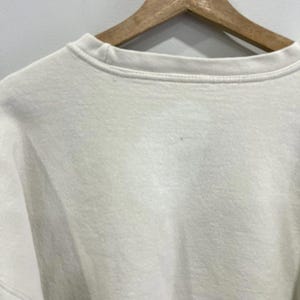 Sudadera Nike vintage con estampado de cuadros Swoosh imagen 4