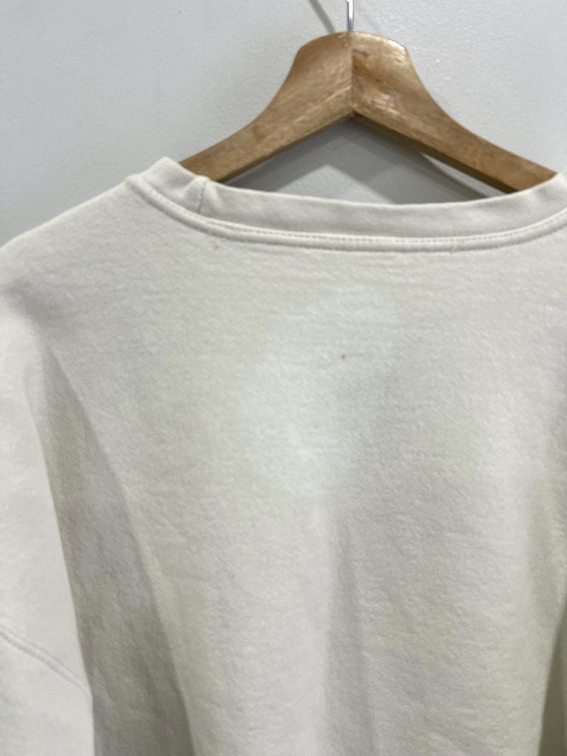 Sudadera Nike vintage con estampado de cuadros Swoosh imagen 4