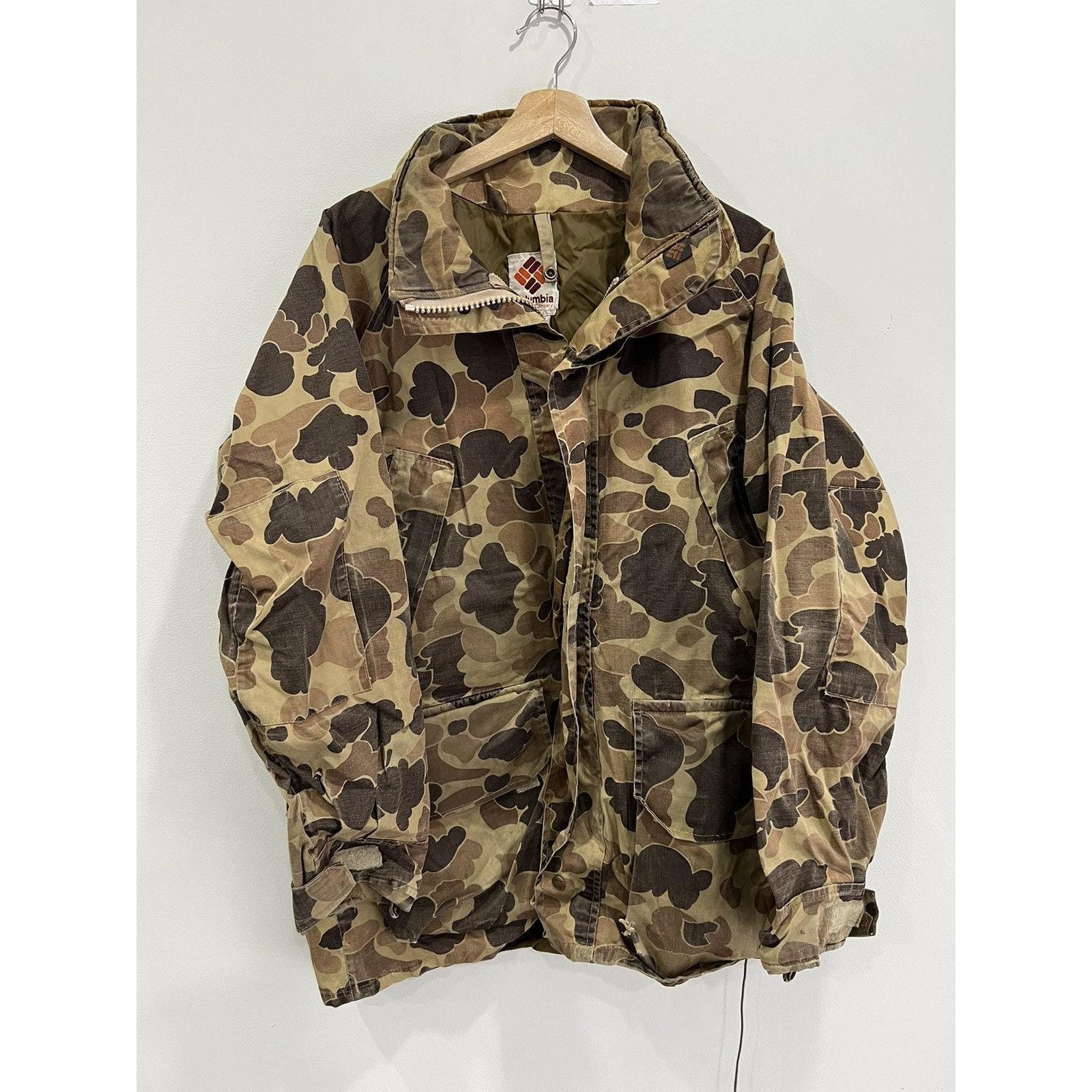 Vintage Columbia Duck Camo Goretex Jacket - Etsy