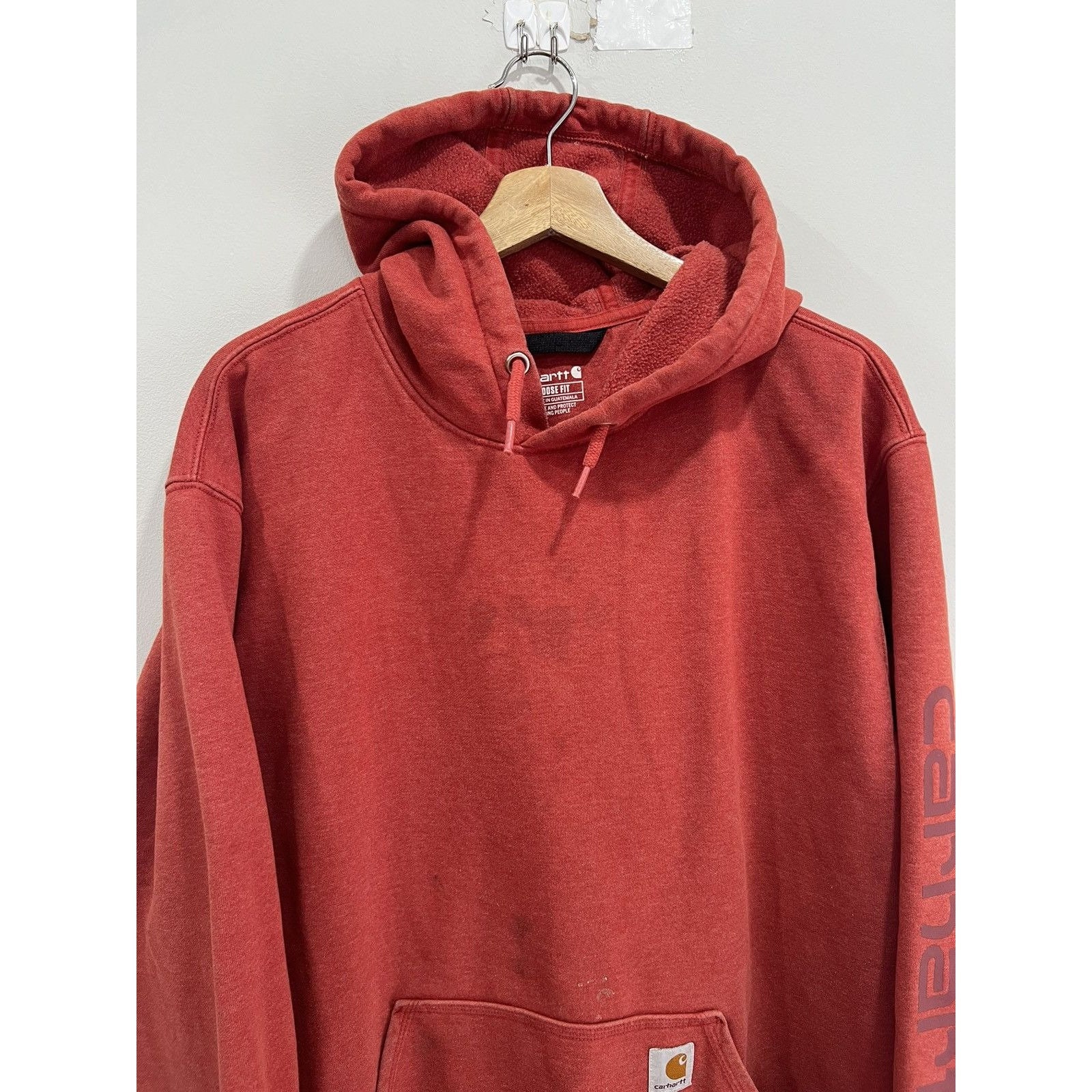 carhartt vintage hoodie ビンテージ　フード Vintage Carhartt Hoodie Sweater Sleeve Spellout - Etsy