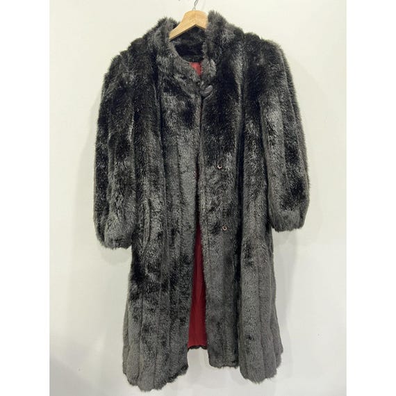 Vintage Womens Fur Coat Long Jacket - Etsy