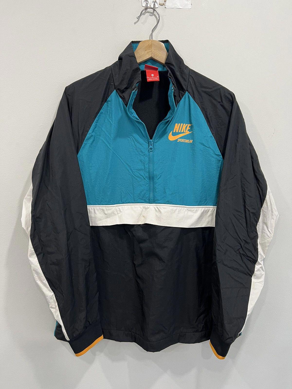 Vintage Nike Quarter Zip Windbreaker Jacket - Etsy