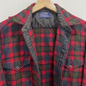 Vintage Pendleton Plaid Button Up Shirt 16 image 3