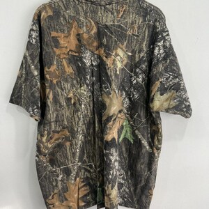 Vintage Camo Real Tree tee shirt mossy oak image 2