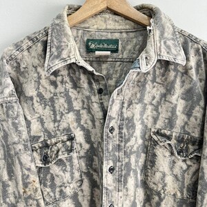 Vintage Camo Real Tree Button Up Shirt mossy oaks 3XL image 4
