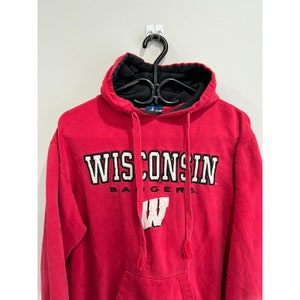 Vintage Wisconsin Badgers Sweater hoodie image 3