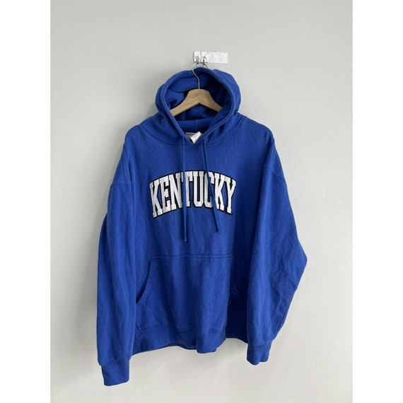 Vintage Kentucky Spellout Hoodie Sweater - image 1