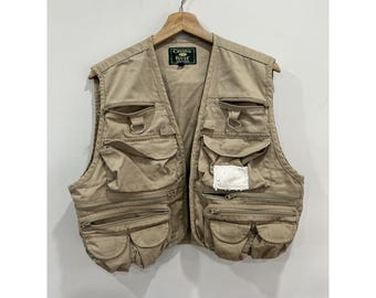 Vintage Fishing Utility Vest