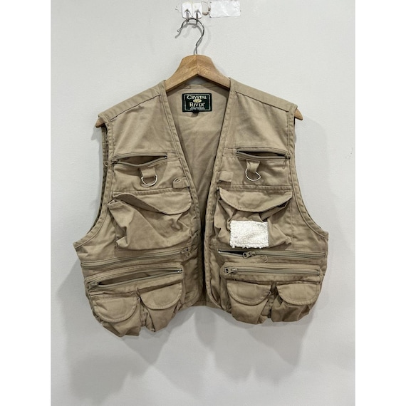 Vintage Fishing Utility Vest - Etsy Israel