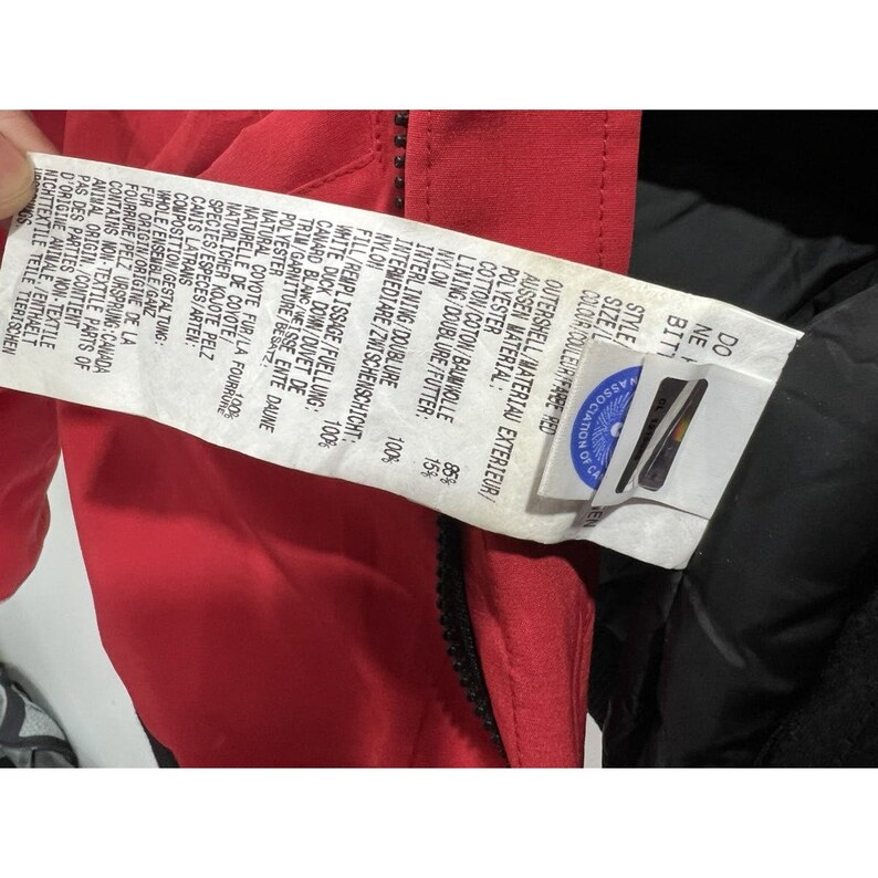 Womens Canada Goose Jacket Hooded Fur Coat Hood Etsy