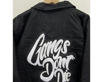 Glo Gang Workwear Jacket Zip up Xxl - Etsy