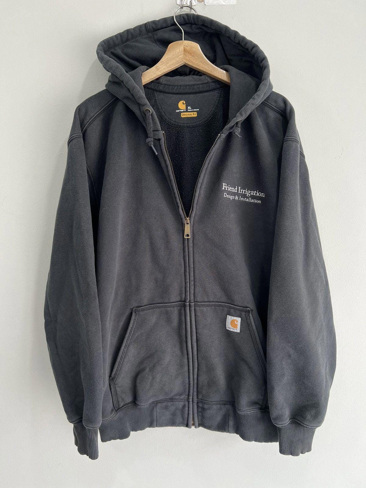 Vintage Carhartt Zip up Hoodie Sweater Sweatshirt - Etsy