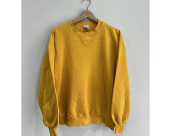 Vtg Russell Athletic Blank Sweater Sweatshirt