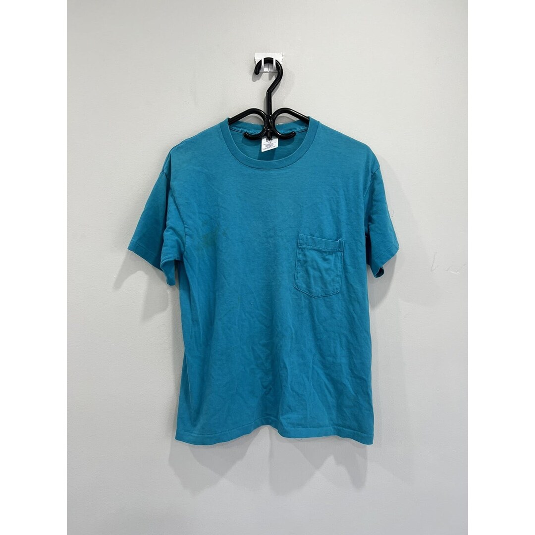 トップス 90s OLD GAP Cotton Cut and sew. Vintage 90s Gap Single Stitch Blank Tee Shirt Pocket - Etsy