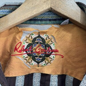 Robert Graham gestreept herenoverhemd met knopen afbeelding 5