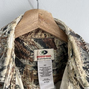 Vintage Real Tree Camo Button Up shirt mossy oak image 3
