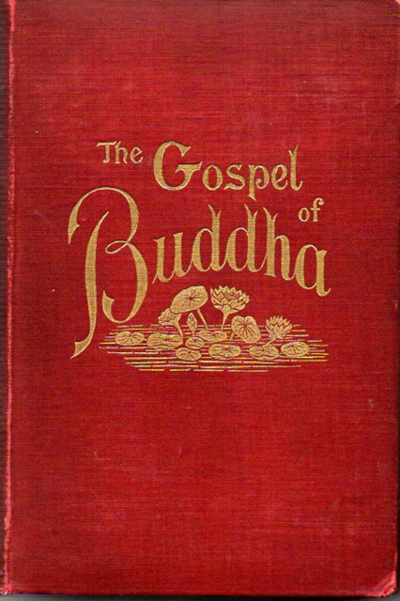 The Gospel of Buddha According to Old Records by Paul Carus Etsy