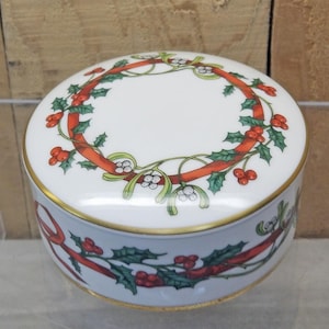 Holly Ribbons by Royal Worcester - Etsy