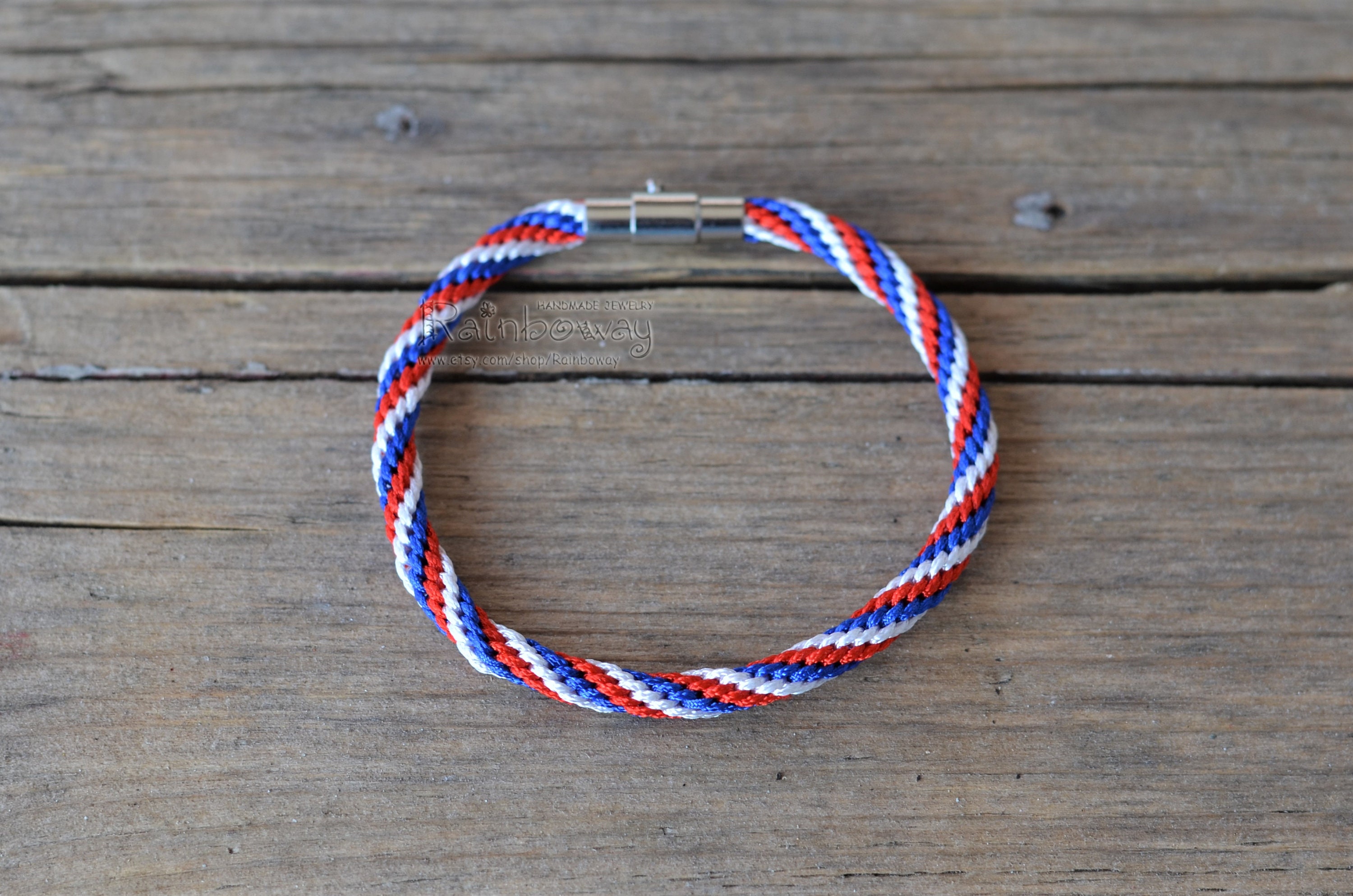 Druck-Palast Bracelet Drapeau Du Koweït - Accessoire En Satin