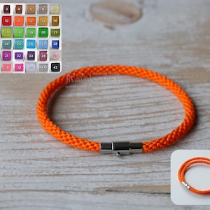 Custom color and size kumihimo bracelet Japanese friendship bracelet Braided cord bracelet Men's women's custom size friendship bracelet