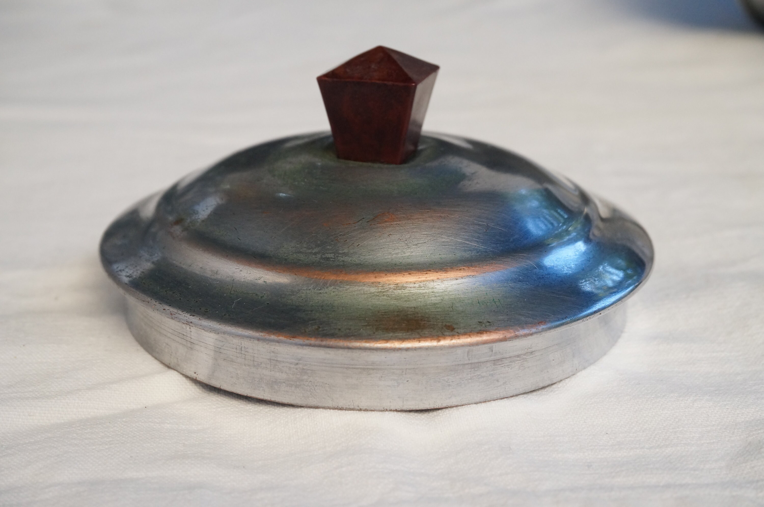 Ensemble de 4 vintage bois peint bidons de poulet coq farine sucre café thé