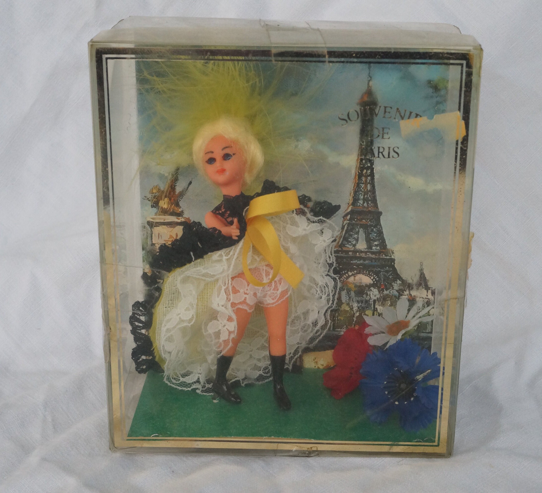その他 Souvenirs De Paris French Vintage Mid Century 1960s Souvenir of Paris Postcard