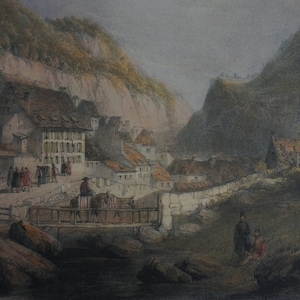 OLIVER, William. Scenery of the Pyrenees. - Londres, Colnaghi & Puckle, 1842, Reproduction