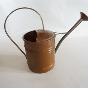 Small copper watering can, 1980s