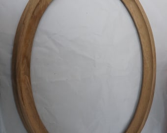 Vintage frame in raw French oak