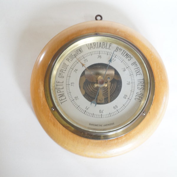 Barometer, Made in France, 1960's