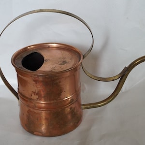Copper watering can, 1960s
