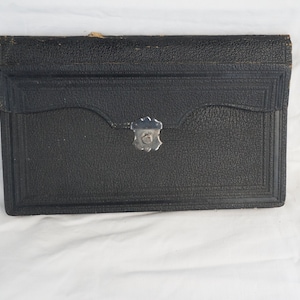 Portefeuille en cuir extra large Banker 1800s