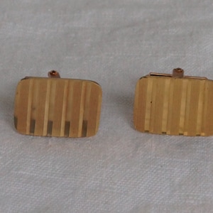 Vintage French Cuff links, 1960s