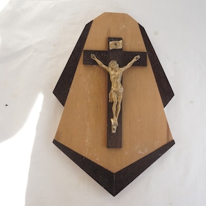 Antique French crucifix, Jesus Christ, Cross, Religious art
