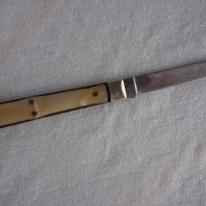 Old folding knife, antique penknife, 1950s