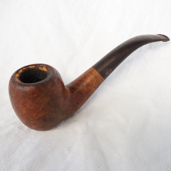 Vintage French Pipe " Saint Claude" Made of briar and meerschaum