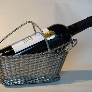 Christofle Gallia bottle holder by Lino Sabattini, Italian Designer