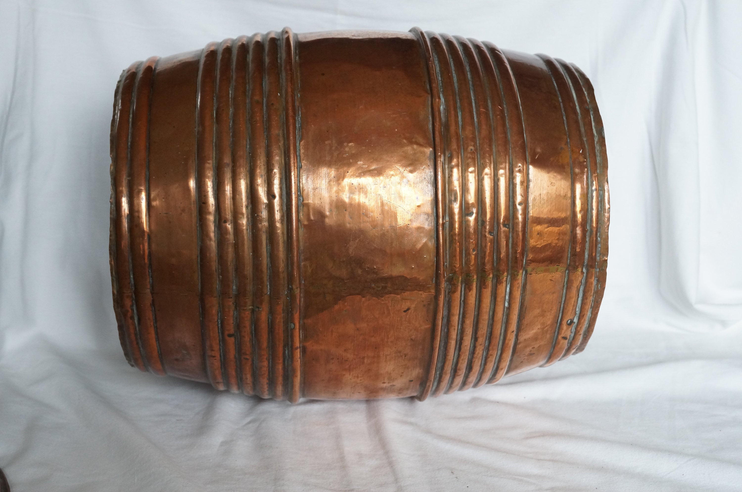 アンティーク銅製ワイン樽、原始的な装飾、1900 年代 - Etsy 日本