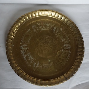 Brass Serving Tray, 1960s