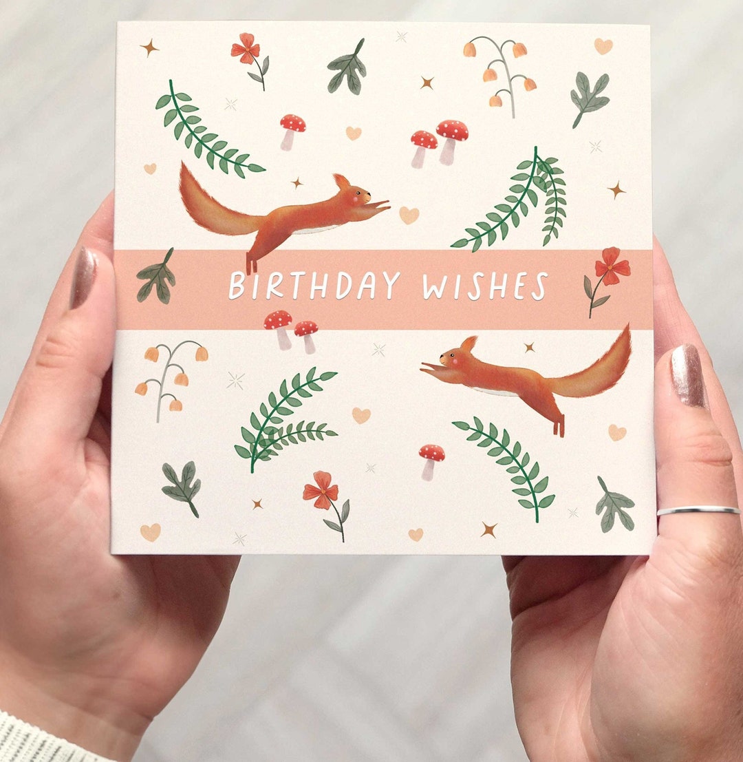 1 X Greeting Card Cute Smiling Camels Animals Desert - Blank Birthday Celebration Anniversary - View #3