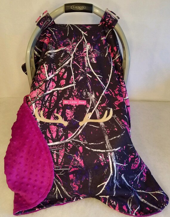 Car Seat Canopy Muddy Girl Fleece Camo Baby N Purple Minky - Car Seat Cover Camo Baby Carrier Car Seat Canopy Muddy Girl Fleece Camo Baby N Purple Minky - Car Seat Cover Camo Baby Carrier