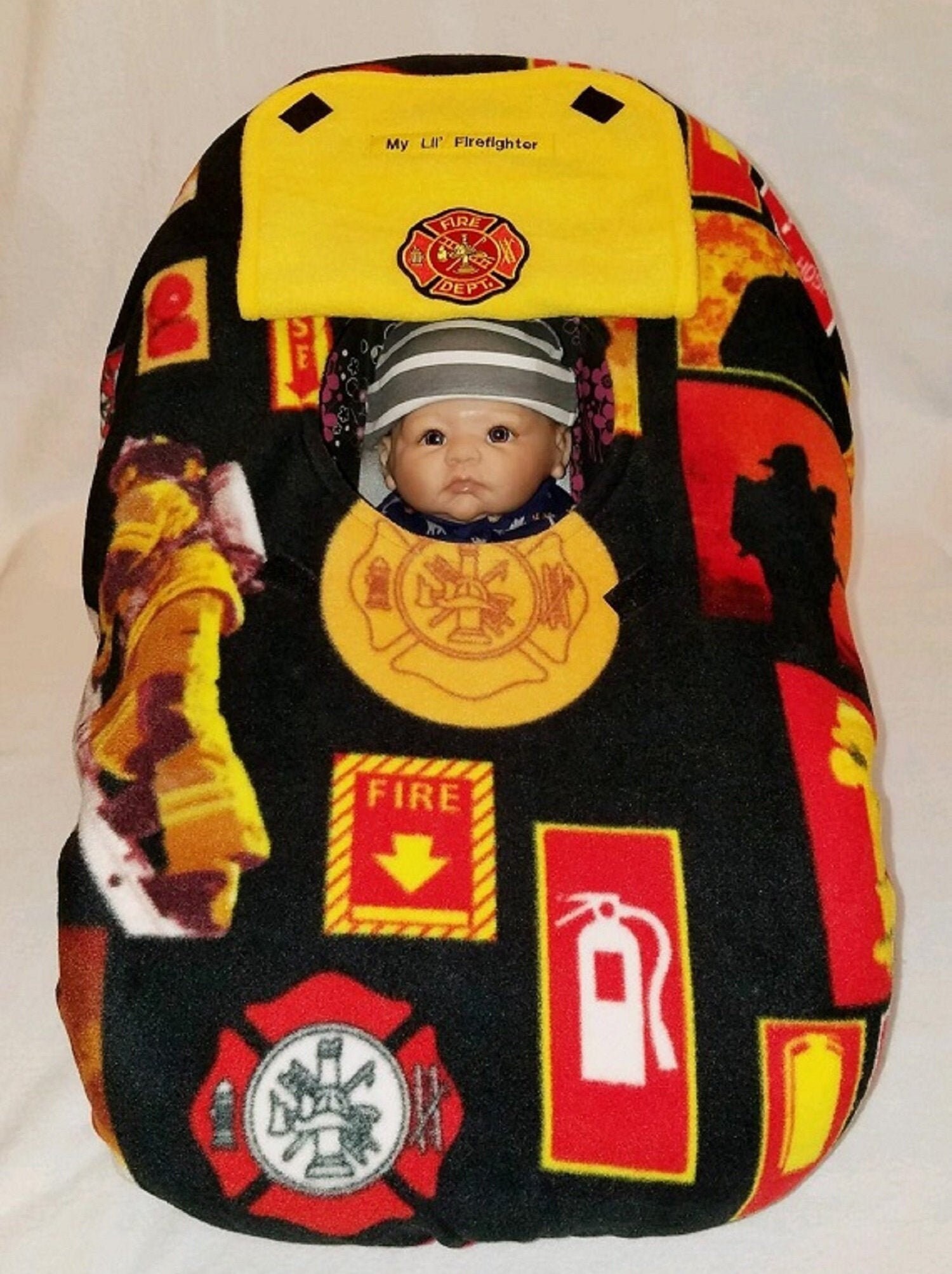 firefighter baby carrier