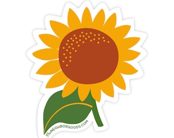 Sunflower - Vinyl Sticker