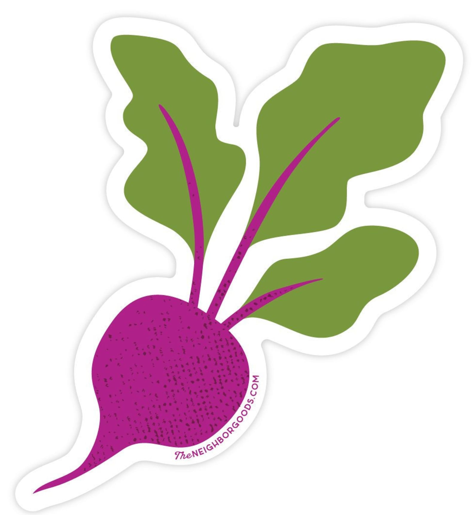Beet - Vinyl Sticker - Etsy