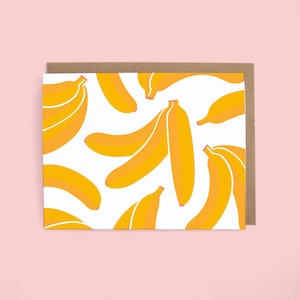 Banana Greeting Card
