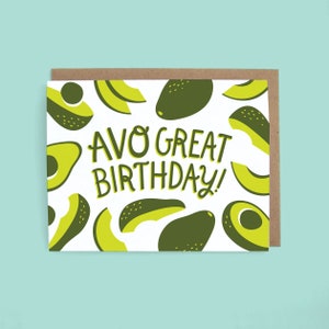 Avo Great Birthday - Grußkarte