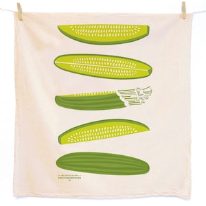 Pickle Big Dill - Dish towel, Kitchen Towel, Tea Towel