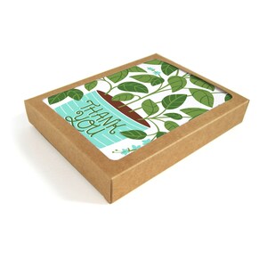 Thank You Basil -  Greeting Card Set
