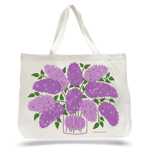 Lilac Tote Bag